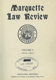 Marquette Law Review