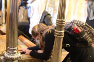 Photo taken inside Church of the Holy Sepulchre