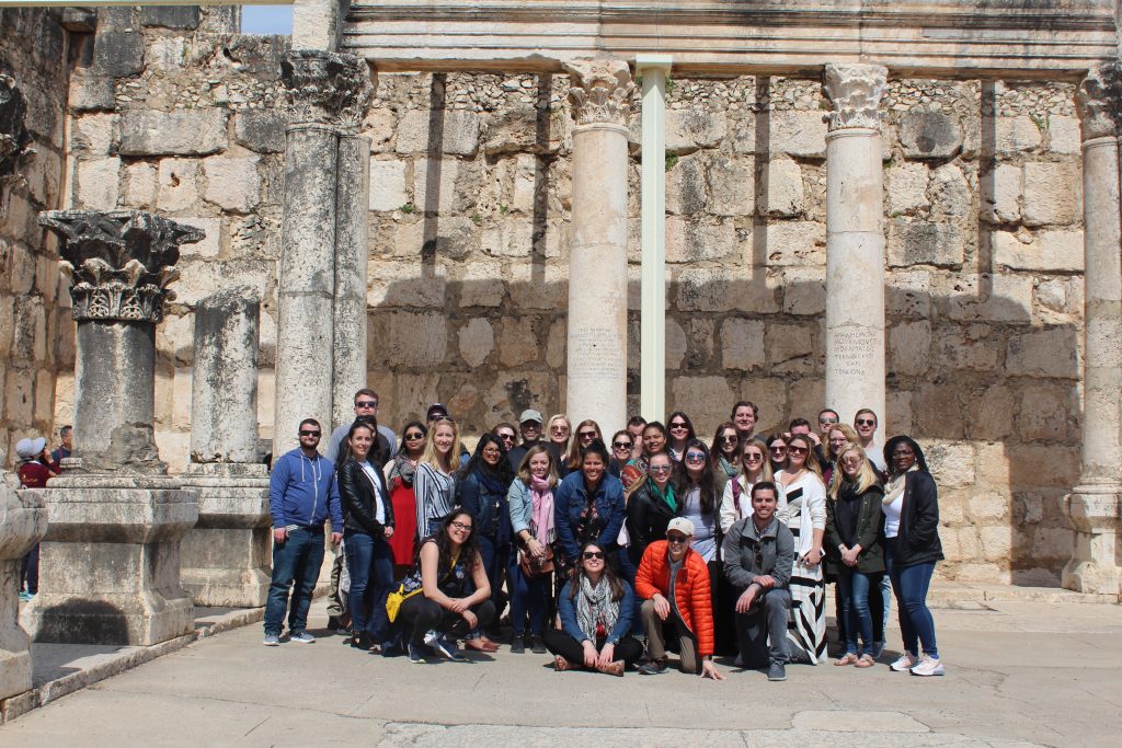 Group photo in Capernaum