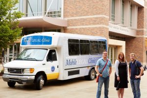 The mobile legal clinic bus.