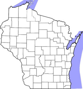 Map of Wisconsin