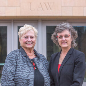 Hon. Janine P. Geske and Chief Judge Triggiano