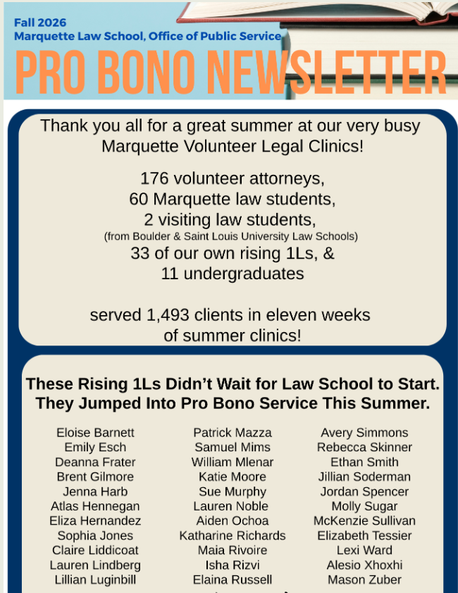 Fall 2026 Newsletter