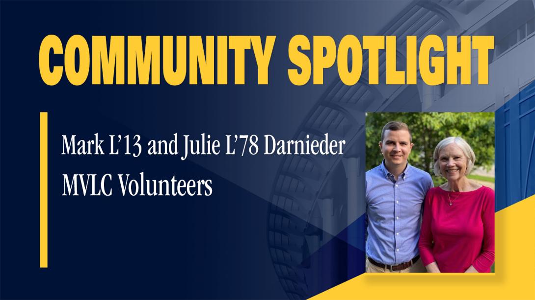 Community Spotlight Mark and Julie Darnieder