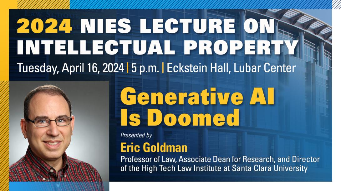 image of Professor Eric Goldman