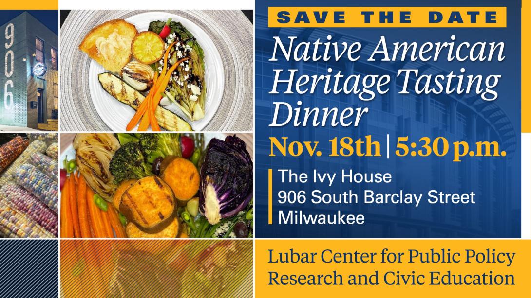 Native American Heritage Tasting Dinner