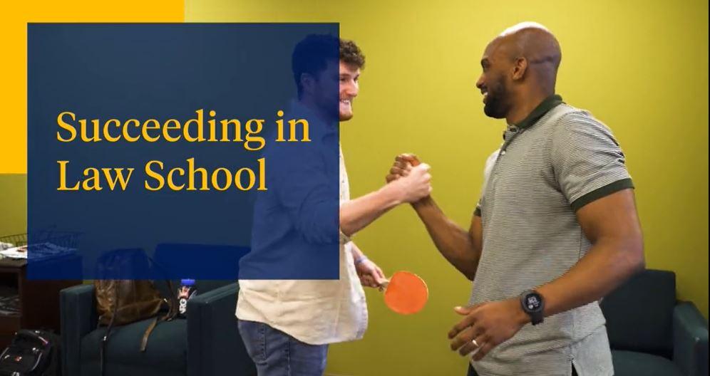 Students shaking hands