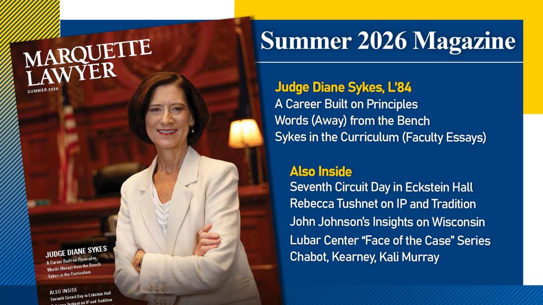 Marquette Lawyer Magazine